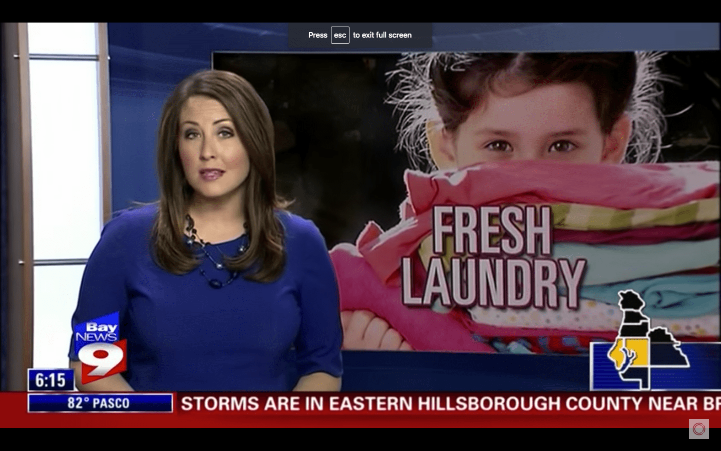Bay News 9 – Laundry Project