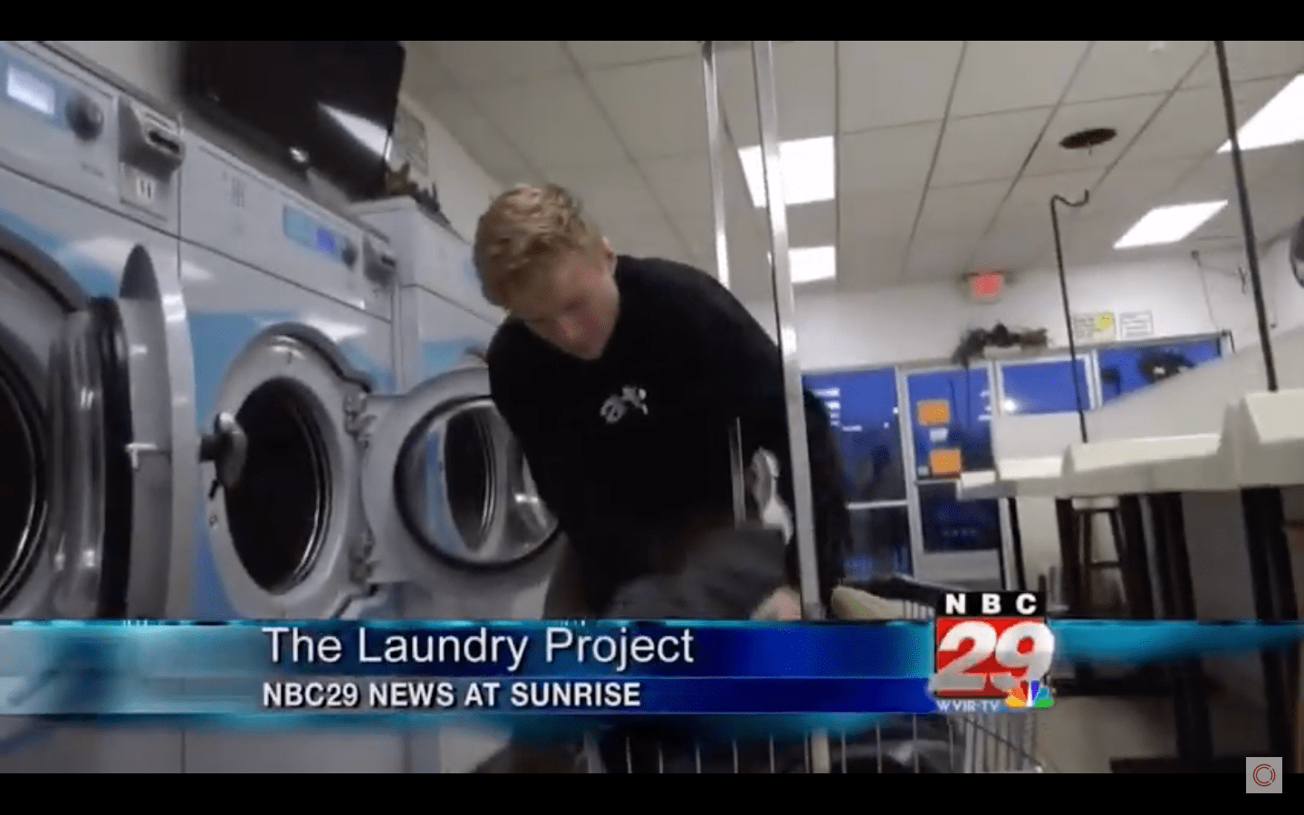 NBC News 29 Charlottesville – Laundry Project Story