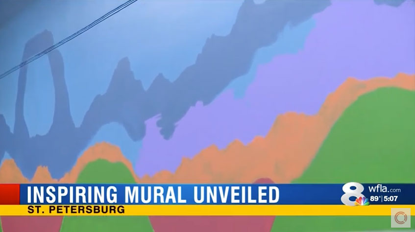 WFLA News Channel 8 – Laundry Project x CLEAN Mural Story