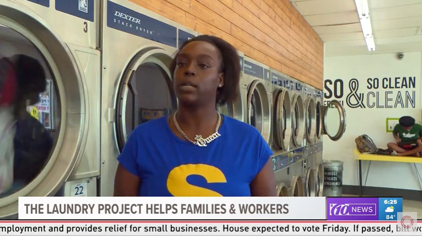 10 News Tampa Bay – COVID-19 Laundry Project Relief Story
