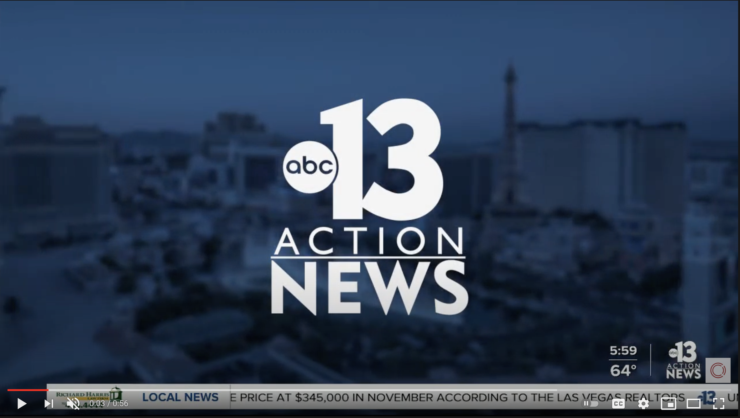 13 Action News Las Vegas – Laundry Project Story