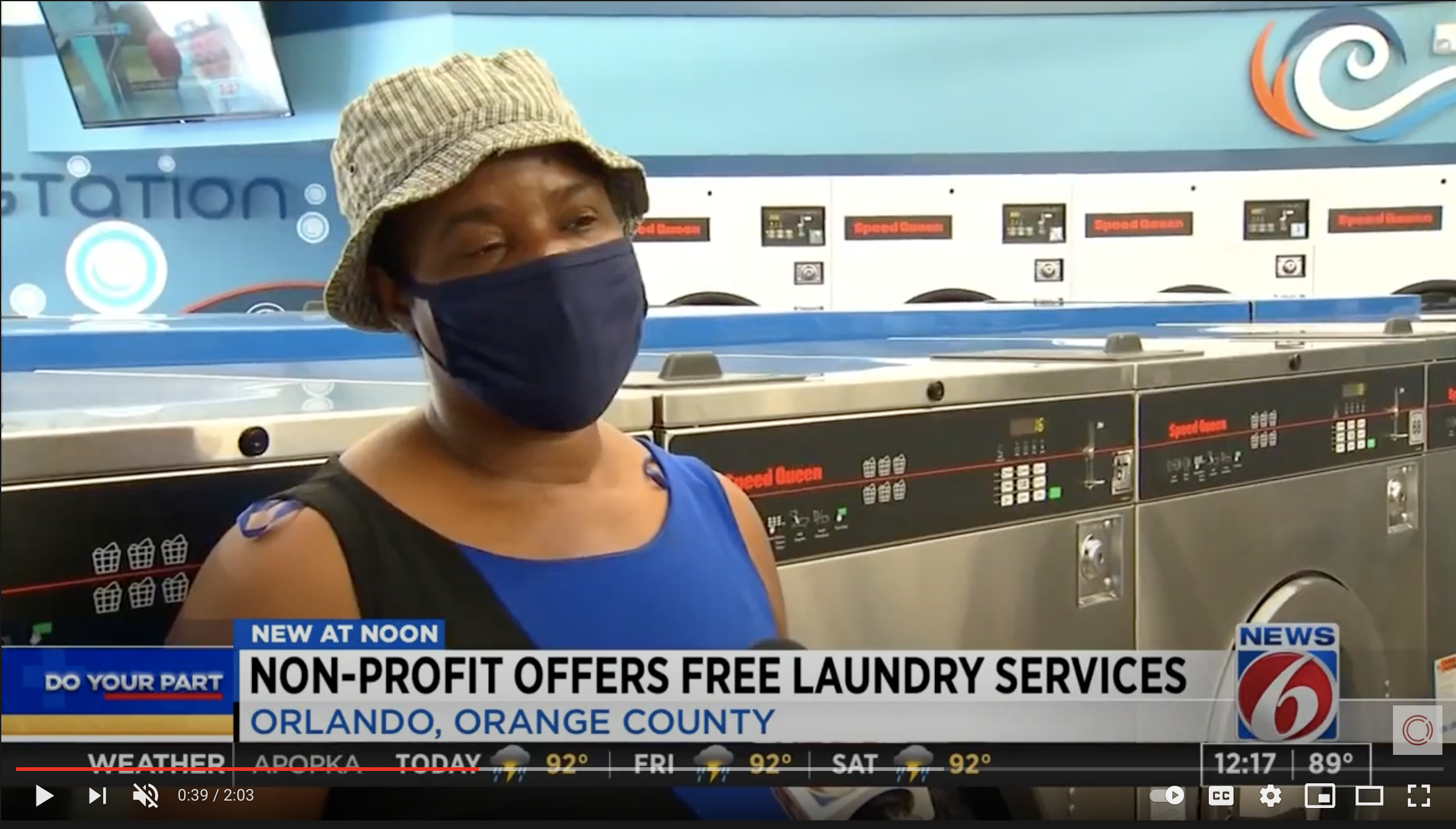 News 6 Orlando – Laundry Project Story